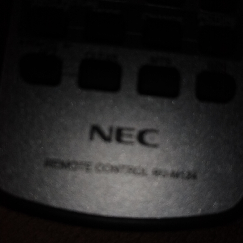 NEC RU-M124 Remote - Picture 4 of 6